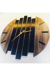 Modern Ahşap Duvar Saati 50cm 44 Değil ürün fotoğrafı