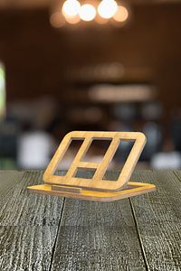 Laptop Standı Yükseltici Kademeli Katlanabilir Macbook Standı Soğutucu 10”-17” ürün fotoğrafı