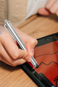 Tablet Akıllı Tahta Dokunmatik Kalem Tüm Dokunmatik Yüzeylerde Çalışır Dokunmatik Uçlu Akıllı Kalem ürün fotoğrafı