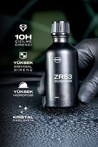 ZR53 Araç Nano Seramik Kaplama ve Boya Koruma-10H-3 Yıl Dayanım-50ml-Su İtici-Çizik Önleyici ürün fotoğrafı