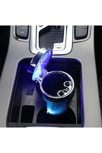 OTO KÜLLÜK RENKLİ IŞILTILI RGB ARAÇ İÇİ LED KÜLLÜK 7 IŞIKLI BLACKPİNK HAYRANI BADGİRL KÜLLÜĞÜ ürün fotoğrafı