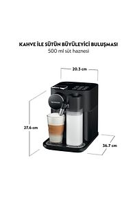 F541 Gran Latissima Süt Çözümlü Espresso Kahve Makinesi, Siyah ürün fotoğrafı