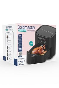 Smartfry Dijital Dokunmatik 1900 W 10 Ön Ayarlı 6 Litre Airfryer Yağsız Kızartma Sıcak Hava Fritöz ürün fotoğrafı