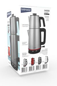 Chaidem Xl 2200 Watt Paslanmaz Çelik Damlatmaz Çelik Çay Makinesi Ve Su Isıtıcısı Inox ürün fotoğrafı