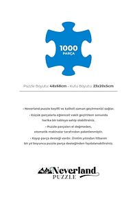 1000 Parça Puzzle - World Map-ıı (DÜNYA HARİTASI-II) ürün fotoğrafı