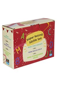 Resimli Türkçe Ingilizce Ve Atasözleri Deyimler Sözlükleri - 3 Kitap Set Tdk Uyumlu ürün fotoğrafı