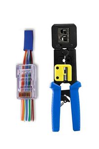 Ez Rj45 Rj11 Rj12 Cat5 Cat6 Yeni Nesil Konnektör Lüx Kolay Sıkma Pensesi ürün fotoğrafı