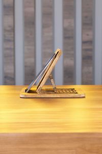 Laptop Standı Yükseltici Kademeli Katlanabilir Macbook Standı Soğutucu 10”-17” ürün fotoğrafı