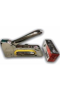 Mobilya Zımba Makinasıhand Tools Krom 4000li Tel+zımba ürün fotoğrafı