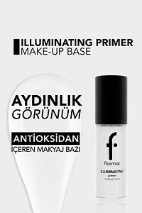 Antioksidan İçeren Aydınlatıcı Makyaj Bazı - Illuminating Primer Make-Up Base - 001 - 8690604164660 ürün fotoğrafı