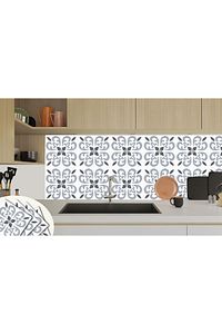 Kendinden Yapışkanlı Banyo Mutfak Kaplama Geometrik 07 Desenli Pvc Karo 30x30 Cm (11 ADET) 1 M2 ürün fotoğrafı