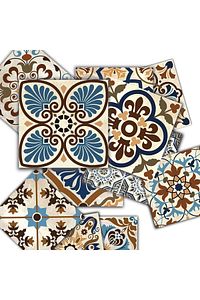 Kendinden Yapışkanlı Fas001 10x10 Cm Desenli Pvc Karo ürün fotoğrafı