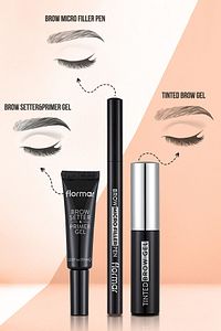 Sabitleyici Ve Renk Koruyucu Şeffaf Kaş Bazı - Brow Setter & Primer Gel - 000 - 8682536034814 ürün fotoğrafı