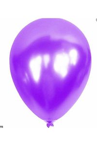 30 Adet Metalik Mor, Lila, Gümüş Parlak Balon ürün fotoğrafı