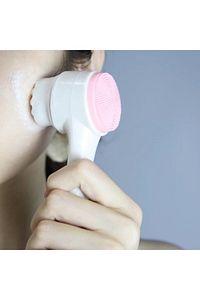 Çift Taraflı Yüz Temizleme Masaj Fırçası 3d Cilt Bakım Silikon Yüz Temizleyici Yüz Yıkama Masaj 479 ürün fotoğrafı