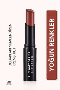 Yarı Parlak Stick Ruj- Creamy Stylo Lipstick -006 Chestnut- 8682536013666 ürün fotoğrafı