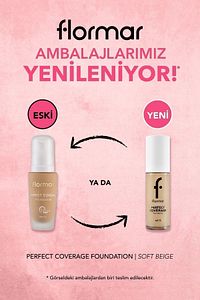 Perfect Coverage Yoğun Kapatıcı Su Bazlı Fondöten (SARI ALT TON) -102 Soft Beige -8682536058162 ürün fotoğrafı