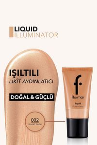 Doğal Işıltı Veren Aydınlatıcı Makyaj Bazı (ORTA TON)-liquid Illuminator-002 - 8690604534753 ürün fotoğrafı