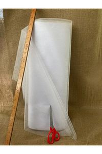 3 Metre Kristal Tül, Bohça Ve Tepsi Süsleme Tülü, Kapı Tütü Tülü_beyazboy 3 Metre 1,5 Metre Karbeyaz ürün fotoğrafı