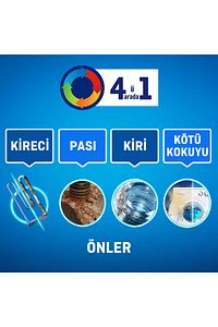 Power Kir, Pas, Kireç Ve Koku Önleyici 4'ü 1 Arada Ultra Konsantre Toz 250 G ürün fotoğrafı