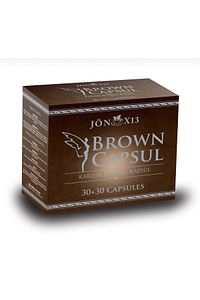 Brown Tea Bitkisel Form Kapsül Browntea ürün fotoğrafı