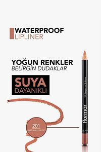 Suya Dayanıklı Dudak Kalemi - Waterproof Lipliner (Nude) - 201 NTRLLY NUDE - 8690604111015 ürün fotoğrafı