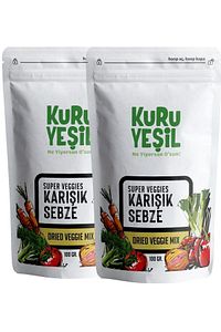 Karışık Sebze Kurusu - Çorba Karışımı - Sebze Karışımı - Soup Mix - Kuru Sebze - 200gr ürün fotoğrafı