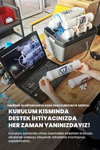 80 Gpd Membranlı 11 Aşama 9 Litre Tanklı Su Arıtma Cihazı ürün fotoğrafı