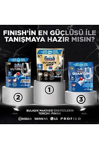 Ultimate Hepsi Bir Arada Bulaşık Makinesi Deterjanı  Kapsül Tablet  170 Adet (85 x 2'li) ürün fotoğrafı