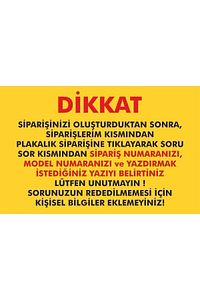 Kişiye Özel Uv Baskı Isimli 2 Adet Araç Uyumlu Logo  Siyah Oto Plakalık ürün fotoğrafı