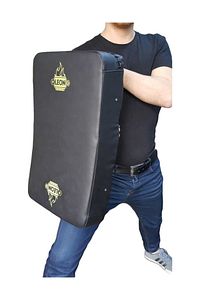 Leon Maxi Darbe Yastığı Kick-Boks Lowkick Pads Siyah ürün fotoğrafı
