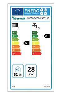 Duotec Compact 30/30 Kw (26.000 KCAL) Tam Yoğuşmalı Kombi ürün fotoğrafı