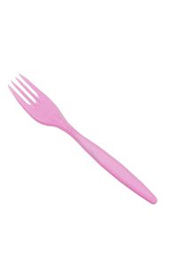 Pembe Plastik Tabak - Bardak - Çatal Seti 25 Kişilik ürün fotoğrafı