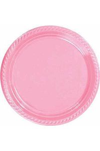 Pembe Plastik Tabak - Bardak - Çatal Seti 25 Kişilik ürün fotoğrafı