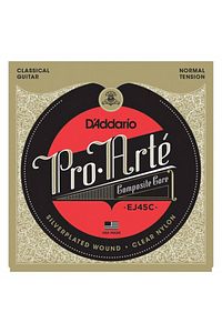 Ej45c Klasik Gitar Tel Seti, Pro-arte, Composıte Core, S D'addario ej45c Normal Tension Pro ürün fotoğrafı