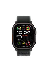 Watch Ultra 2 GPS + Cellular 49mm Black Titanium Case with Black Trail Loop - S/M ürün fotoğrafı