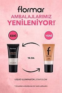 Doğal Işıltı Veren Likit Aydınlatıcı (AÇIK TON) Liquid Illuminator-001 Star Glow-8690604534746 ürün fotoğrafı