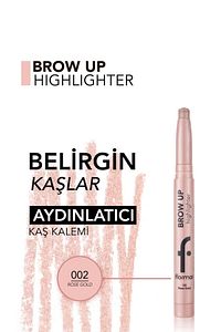 Asansörlü Aydınlatıcı Kaş Kalemi Pembe Altin -brow Up Highlighter Pencil-002 Rose Gold-8682536072441 ürün fotoğrafı