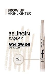 Asansörlü Aydınlatıcı Kaş Kalemi Gümüş -brow Up Highlighter Pencil-001 Diamond-8682536072434 ürün fotoğrafı