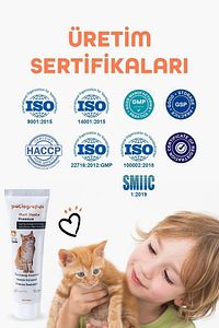 Premium Malt Paste 100.gr Kedi Tüy Yumağı Ve Kusma Önlemeyi Destekleyen Malt Macun ürün fotoğrafı