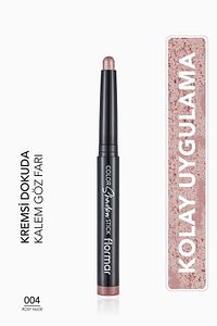 Suya Dayanıklı Işıltılı Kalem Far -color Shadow Stick -004 Rosy Nude-8682536039444 ürün fotoğrafı
