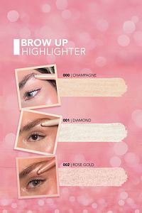 Asansörlü Aydınlatıcı Kaş Kalemi Uçuk Kahve -brow Up Highlighter Pencil-000 Champagne-8690604622269 ürün fotoğrafı