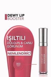 Dolgunlaştırıcı Renkli Dudak Parlatıcısı- Dewy Lip Booster - 003 Party- 8690604619054 ürün fotoğrafı