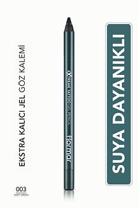 Mat Kalıcı Göz Kalemi (YEŞİL) - Extreme Tattoo Gel Pencil - 003 Deep Green - 8682536028851 ürün fotoğrafı