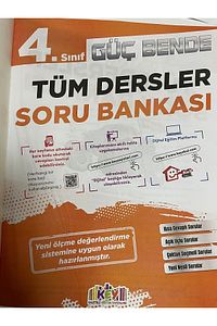 4.sınıf GÜÇ BENDE KEY TÜM DERSLER SORU BANKASI ürün fotoğrafı
