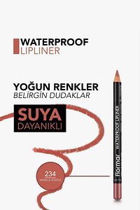 Suya Dayanıklı Dudak Kalemi (KAHVE) - Waterproof Lipliner - 234 Vanilla Sff - 8690604567478 ürün fotoğrafı