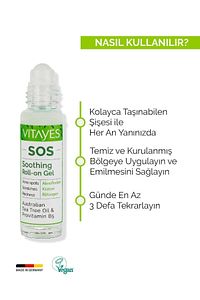 Sos Serum Sivilce Siyah Nokta Akne Sinek Isırması Cilt Problemi Onarıcı Çay Ağacı Yağı Cilt Serumu ürün fotoğrafı