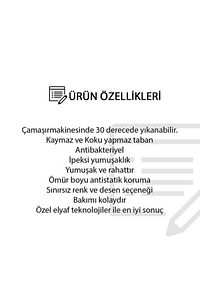 Kaymaz Taban Oda Koridor Mutfak Halı ürün fotoğrafı