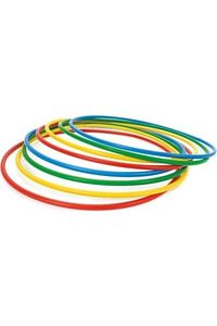 Renkli Hulahop Çember 60 cm 10 Adet ürün fotoğrafı