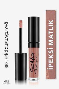 Kadife Dokulu Likit Mat Ruj - Silk Matte Liquid Lipstick - 012 TERRACOTTA - 8690604505395 ürün fotoğrafı